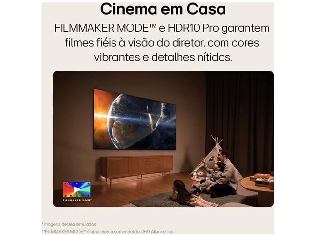 Smart TV LED 55"LG UHD 4K IA ThinQ TV HDR10 webOS 24 3HDMI Alexa Wi-Fi - 8