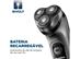 Barbeador Elétrico Power Shave Mondial Preto/Prata 5W Bivolt - BE-02 - 2