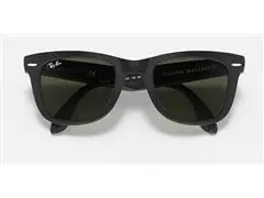 Lentes de sol Ray-Ban, Wayfarer Folding Classic, color mate negro - 2