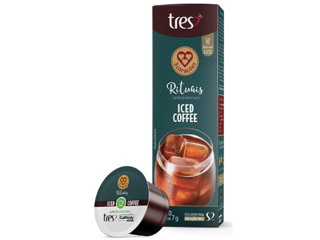 Combo com 40 cápsulas Três Corações Cappuccino, Espresso e Iced - 1
