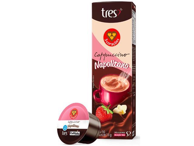 Combo com 40 cápsulas Três Corações Cappuccino, Espresso e Iced - 2