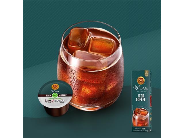 Combo com 40 cápsulas Três Corações Cappuccino, Espresso e Iced - 7