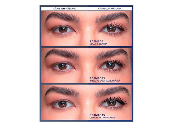 Máscara Para Cílios Avon Exxtravagant Preto 9,5 ml - 3