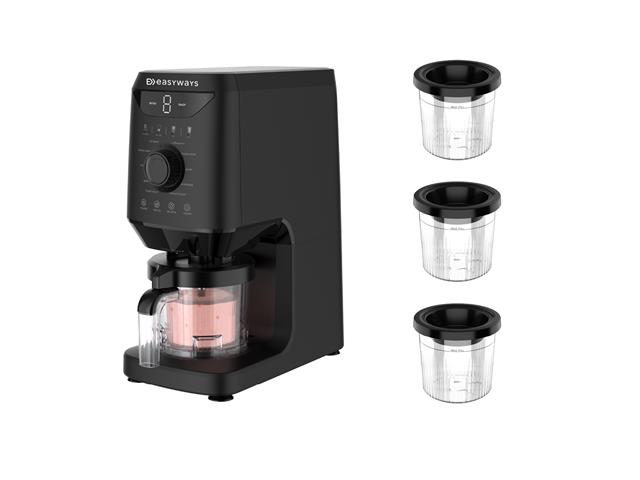 Máquina de Helado Amalfi Deluxe + 3 Bowls 500 ml EasyWays 