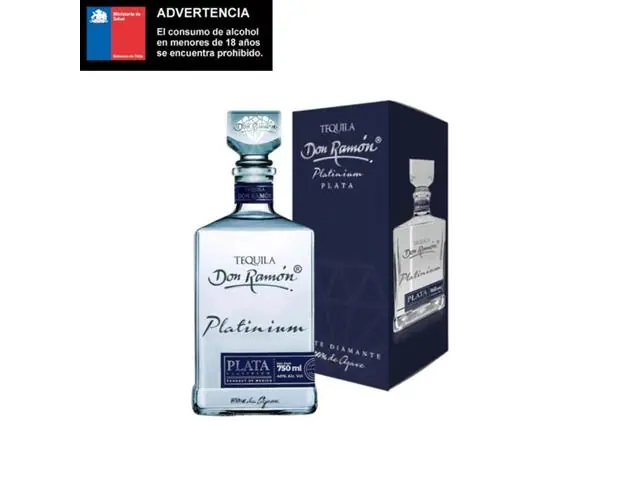 Tequila Don Ramón Platinium Plata 750ml