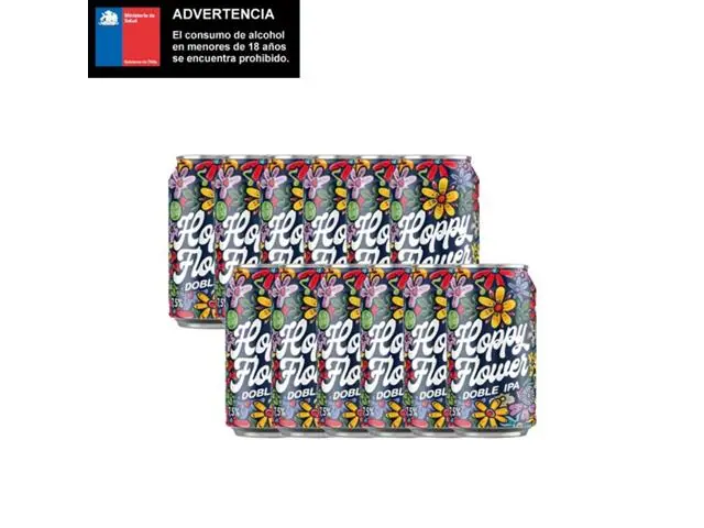 Cerveza Hoppy Flower Gluten Free 7,5º Pack 12