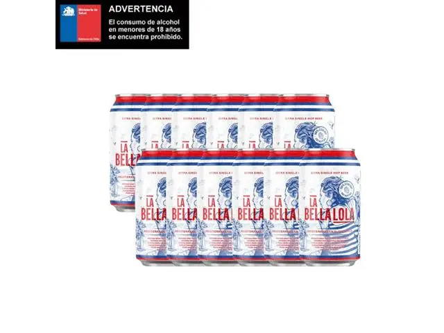 Cerveza Bella Lola Mediterranean Blonde Ale 4º Pack 12