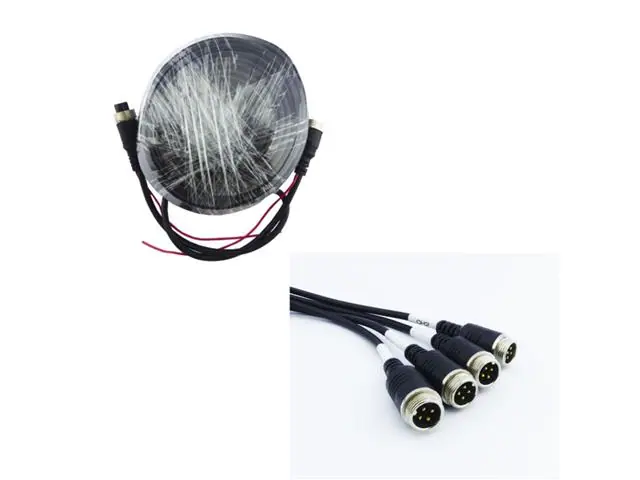 Kit 4 Cámaras Seguridad Camión DVR 7 HD