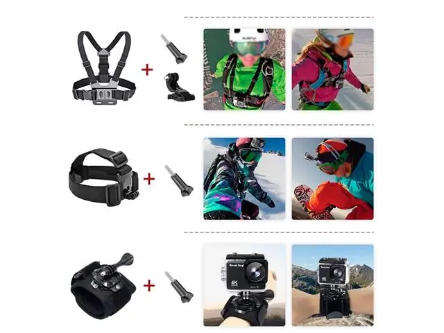 Kit 54 Accesorios Cámara Deportiva GoPro Estuche
