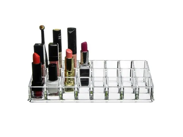 Organizador Cosmetiquero Multifuncional Labiales Acrílico 22.5x9x5 CM