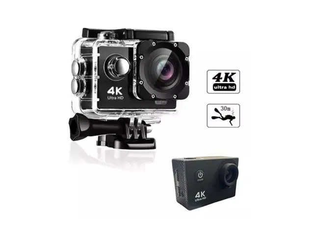 Cámara Deportiva Extreme Sumergible 4K Full HD Videos
