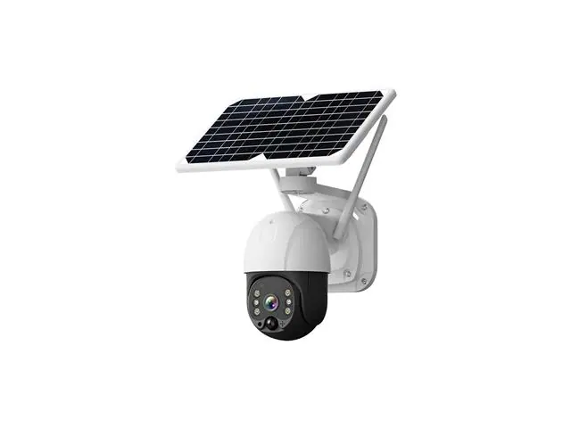 Cámara Seguridad Solar Visión Nocturna LED IP66