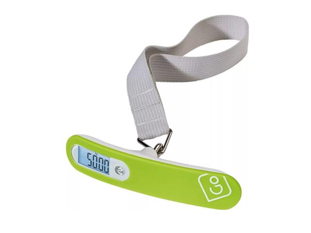 Pesa Digital De Equipaje Hasta 50 Kgs Go Travel Gt2000 Verde