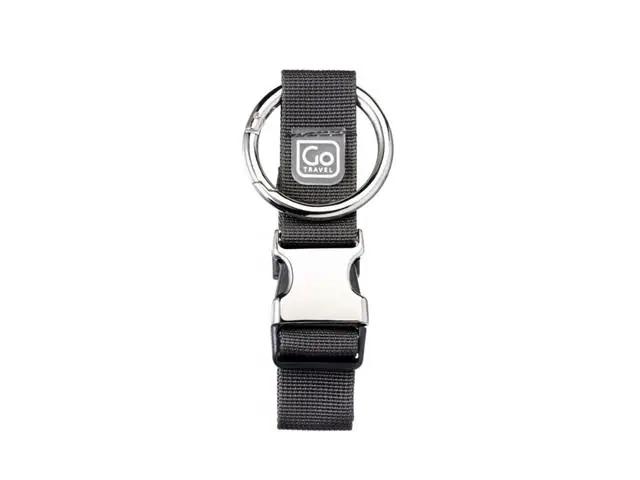 Clip Sujetador De Equipaje Go Travel Gt464 Ajustable Gris