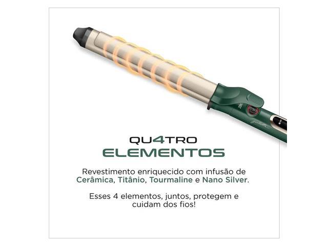 Modelador de Cachos By Juliette Mondial Verde 70W Bivolt MC-JU-02 - 2