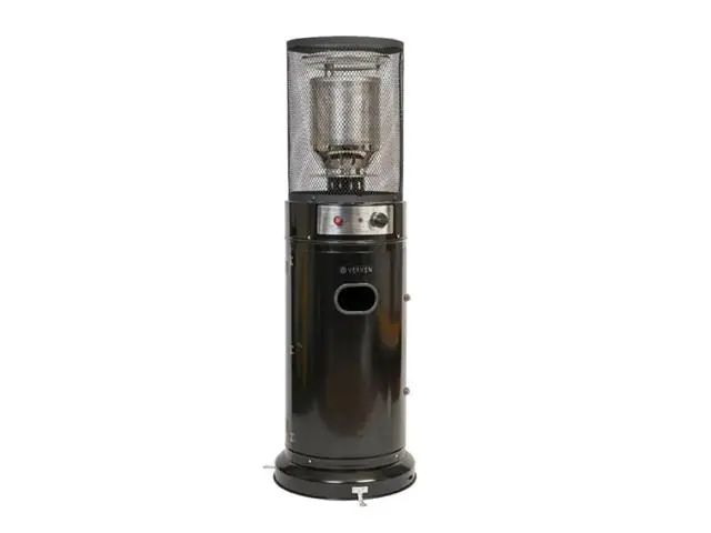 Estufa Exterior Gas Litt - Negro Calefactor Gas para Terrazas y Patios