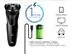 Barbeador Elétrico 3 Lâminas Gadnic com Display Digital USB Bivolt - 4