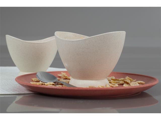 Jogo de Sobremesa Evo com 3 Peças Marfim - 1