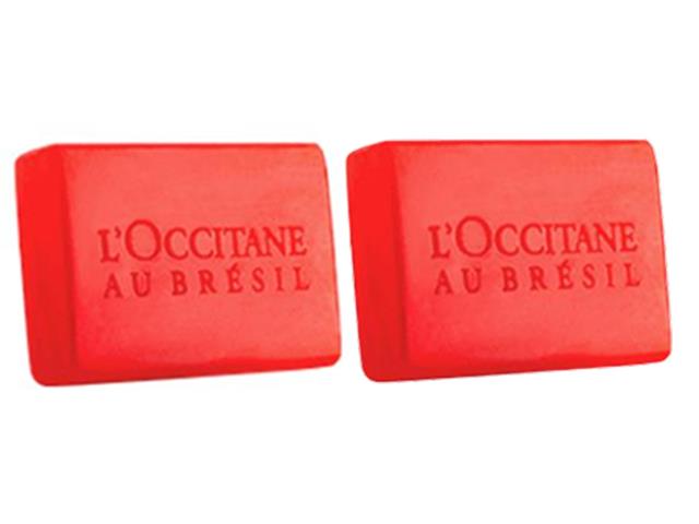 Kit 2un Sabonete Vegetal Vermelho L'O...