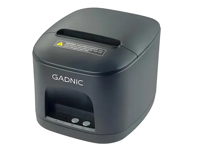 Impressora Térmica GADNIC USB LAN Etiquetas e Recibos
