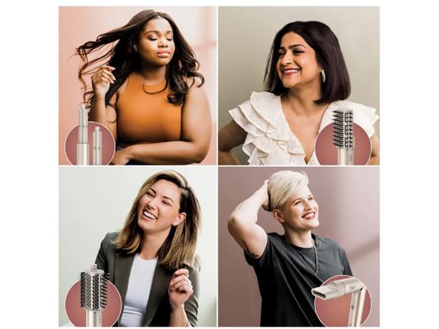 Modelador Shark FlexStyle Lisos Ondulados 95°C   Branco  4133250 220V - 1