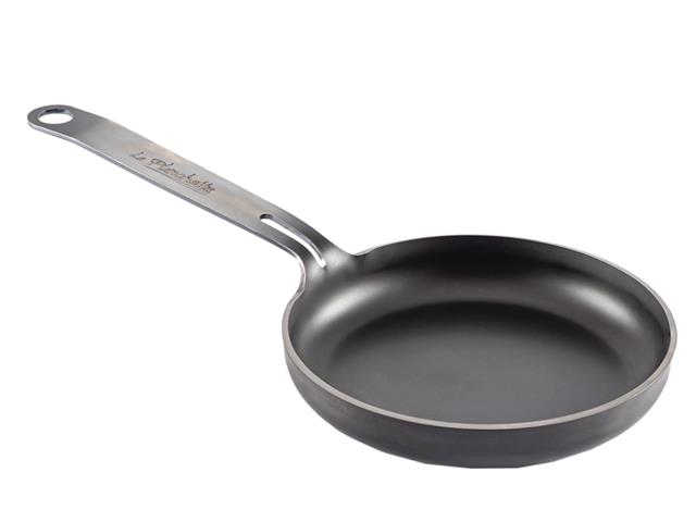 Sartén de hierro La Planchetta 22 cm con mango