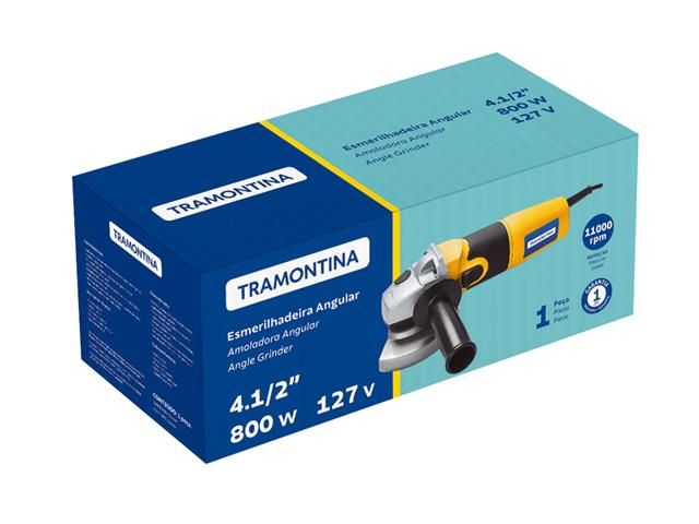 Esmerilhadeira Elétrica 800 W 4.1/2" 127 V Tramontina - 1