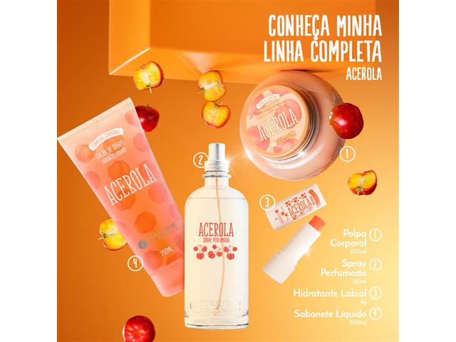 Spray Perfumado L'Occitane au Brésil Acerola 150ml - 3