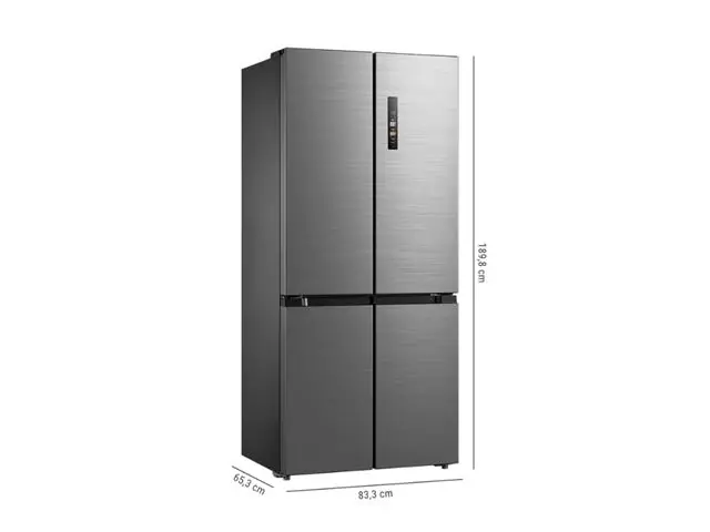 Refrigerador Multipuerta No Frost Inox 474 lts Midea