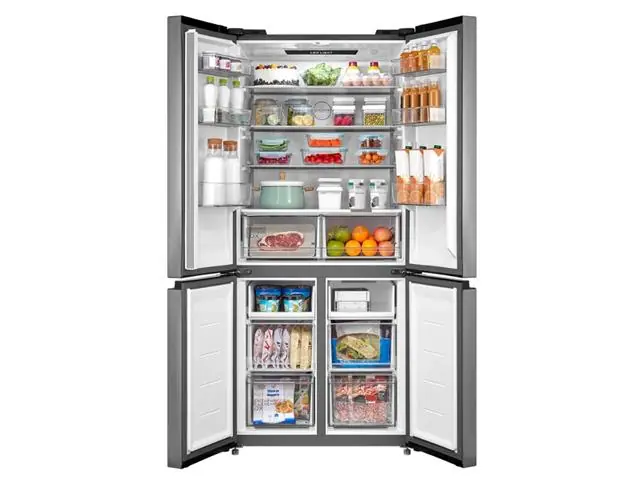 Refrigerador Multipuerta No Frost Inox 474 lts Midea
