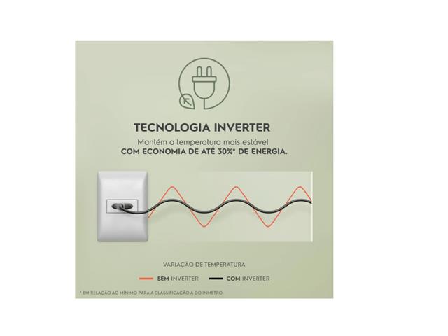 Geladeira Electrolux Frost Free Inverter 410L Efficient AutoSense Inox - 3