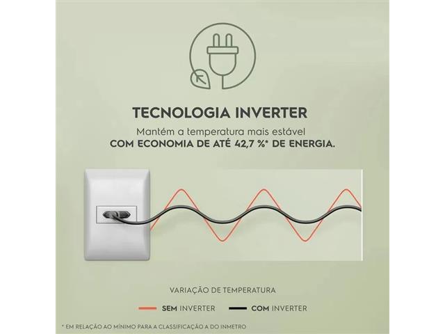 Geladeira Electrolux Frost Free Inverter 435L Side by Side Inox (IS4S) - 7