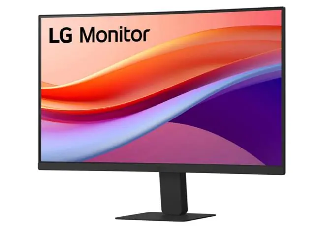 Monitor LG 24'' Curvo FHD de 100 Hz con USB-C Mejor Productividad