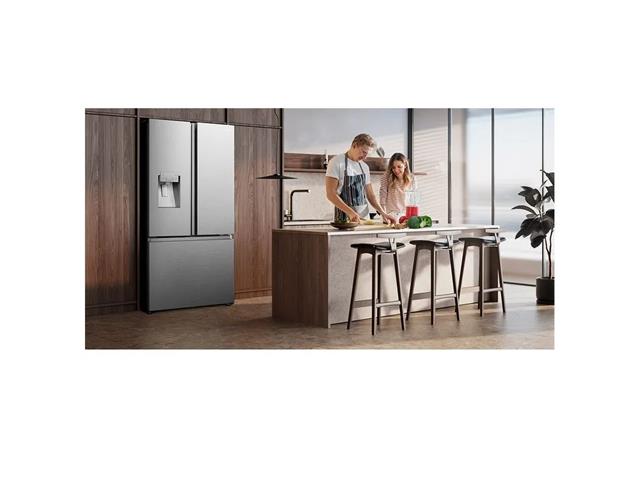 Refrigerador French Door Hisense 03 Portas Frost Free 536L Inox 220V - 2