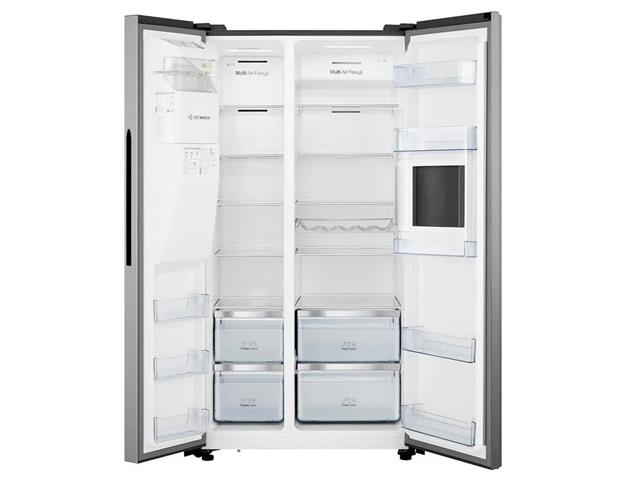 Refrigerador Side By Side Hisense 02 Portas Frost Free 533L Inox 110V - 2