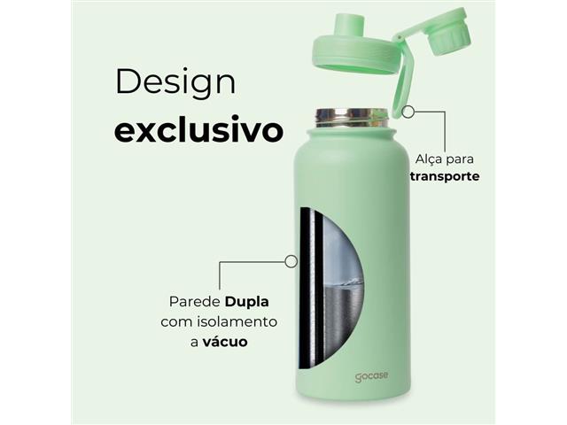Garrafa Térmica Gocase Fresh Turquesa 950ml - 2