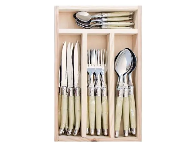 Laguiole Set Cuchillería 24 Piezas Marmol Jean Dubost