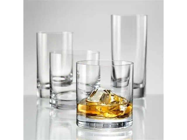 Crystalex Set 6 Vasos Whisky Bajo Barline 410Cc
