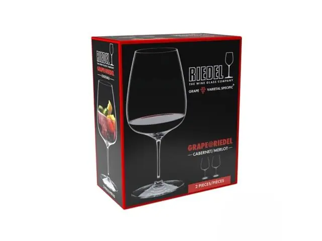 Riedel Grape Set de 2 Copas Cabernet Suavignon/Merlot