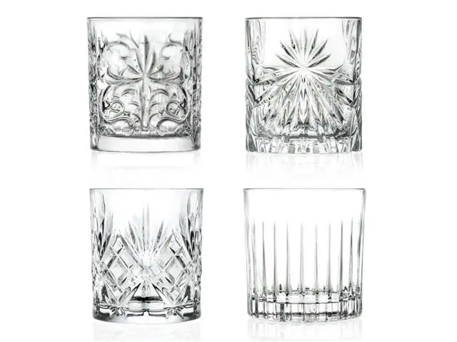 RCR Set 4 Vasos Bajos Mixology