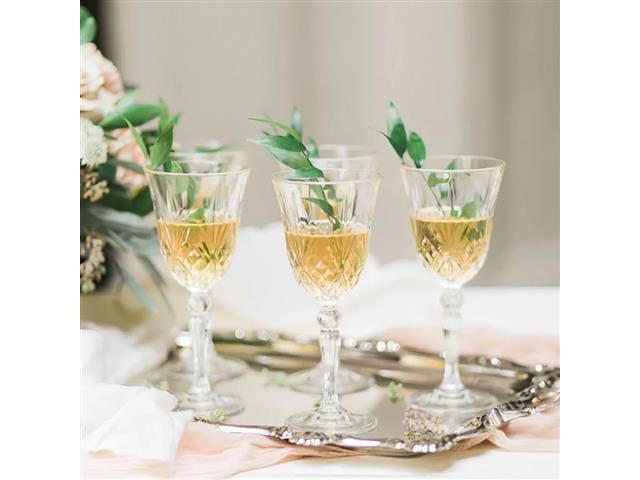 RCR Set 6 Copas Blanco Melodia