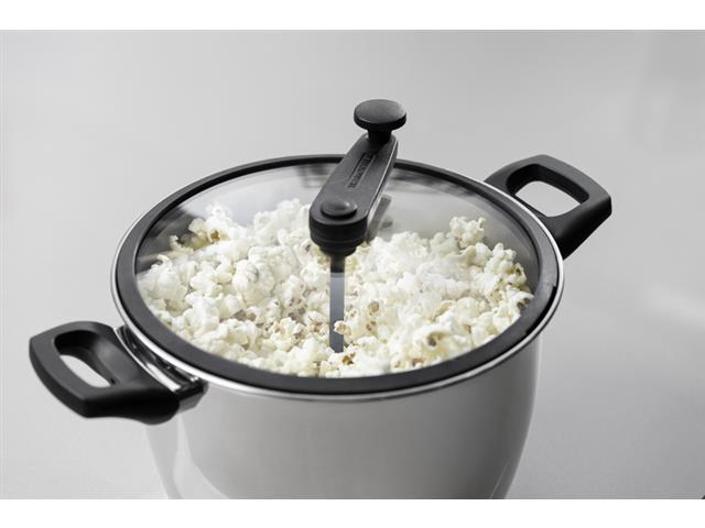 Pipoqueira Tramontina Allegra em Aço Inox e Tampa de Vidro 5,6 L - 6