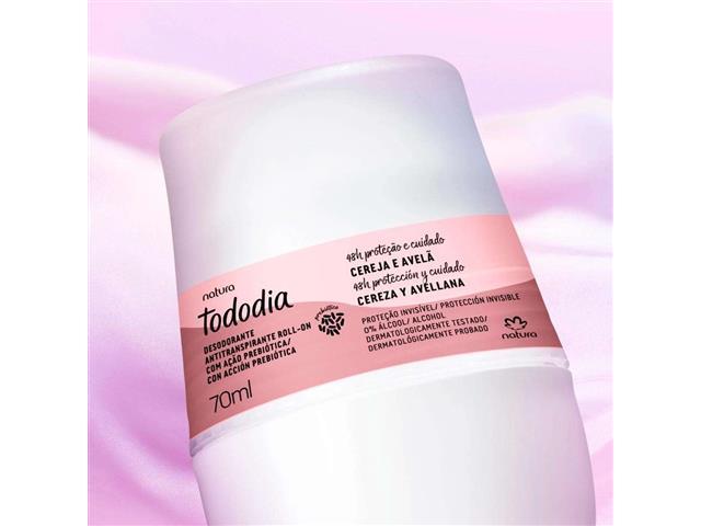 Tododia Cereja E Avela Desodorante Rollon 70Ml - 2