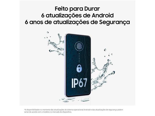 Smartphone Samsung Galaxy A36 5G, 256GB, Câm. Tripla 50MP, Branco - 1