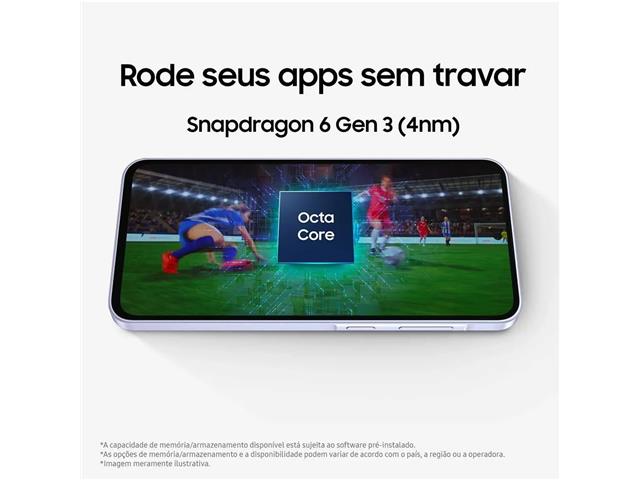 Smartphone Samsung Galaxy A36 5G, 256GB, Câm. Tripla 50MP, Branco - 3