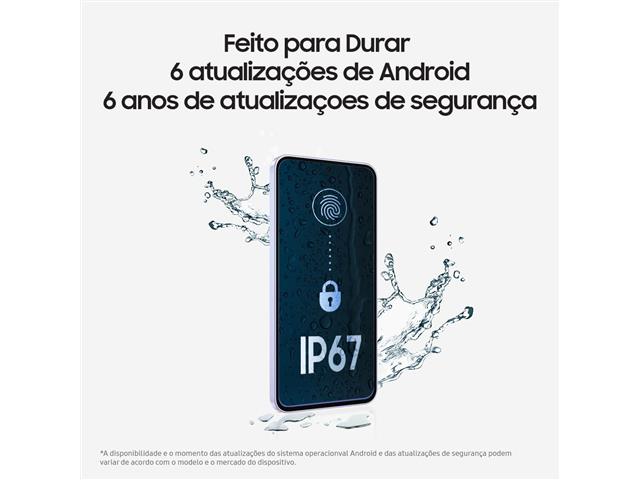 Smartphone Samsung Galaxy A56 5G, 128GB, 8GB RAM, 6.7", Verde - 4