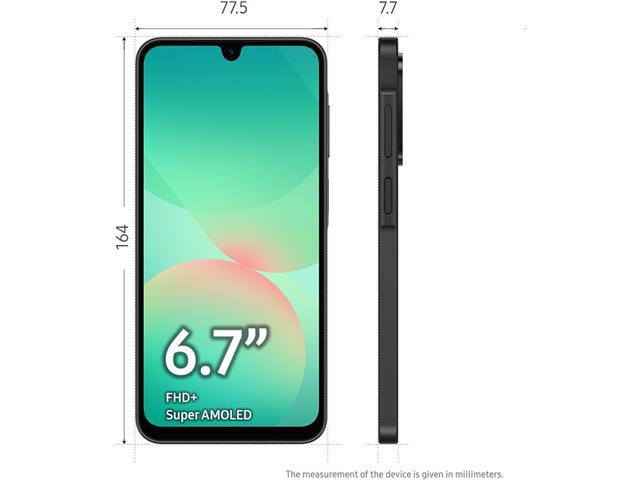 Celular Smartphone Samsung Galaxy A26 5G 256GB, 8GB RAM, NFC - 3