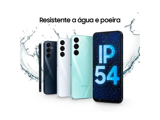 Samsung Galaxy A16 5G 128GB Azul, Tela 6.7", NFC, Android 14, 4GB RAM - 3