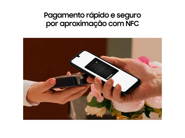 Samsung Galaxy A16 5G 128GB Azul, Tela 6.7", NFC, Android 14, 4GB RAM - 4