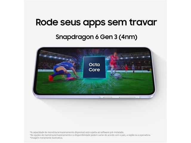 Smartphone Samsung Galaxy A36 5G Branco 128GB Tela 6.7" Câmera Tripla - 4